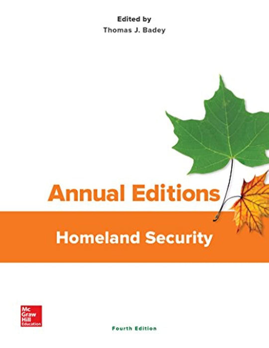 Annual Editions: Homeland Security