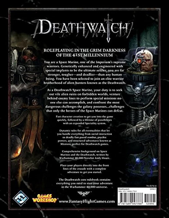 Deathwatch RPG: Core Rulebook, Toy, Brdgm Edition by Watson, Ross (Used)