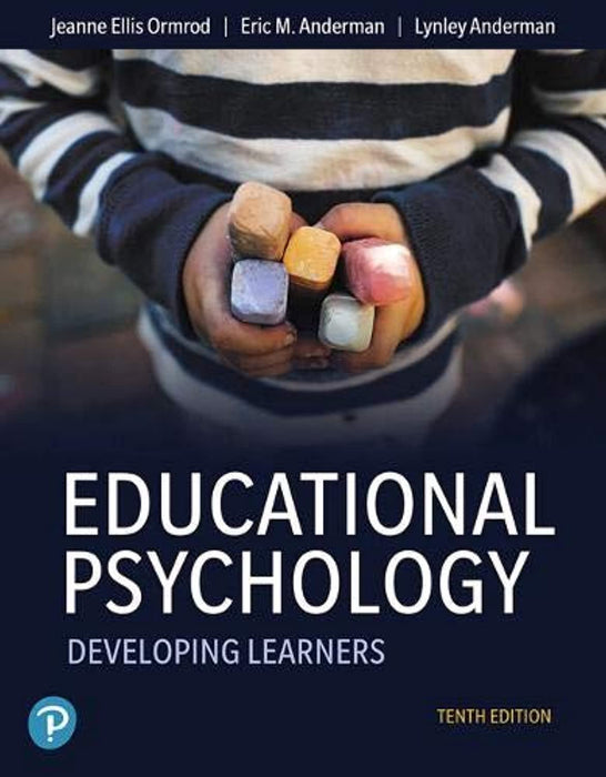 Educational Psychology: Developing Learners (10th Edition), Paperback, 10 Edition by Ormrod, Jeanne Ellis (Used)
