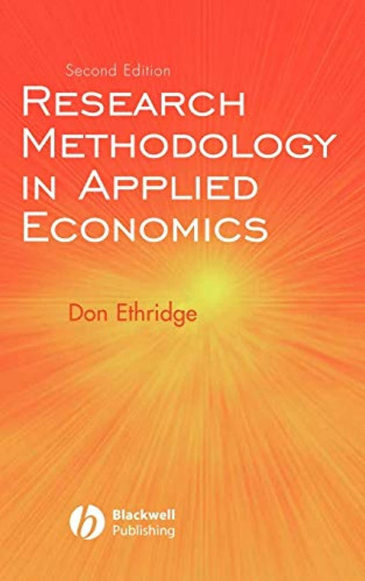 Research Methodology in Applied Economics, Hardcover, 2 Edition by Ethridge, Don E.