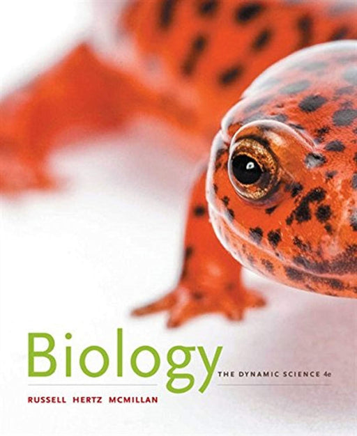 Biology: The Dynamic Science, Hardcover, 4 Edition by Russell, Peter J.