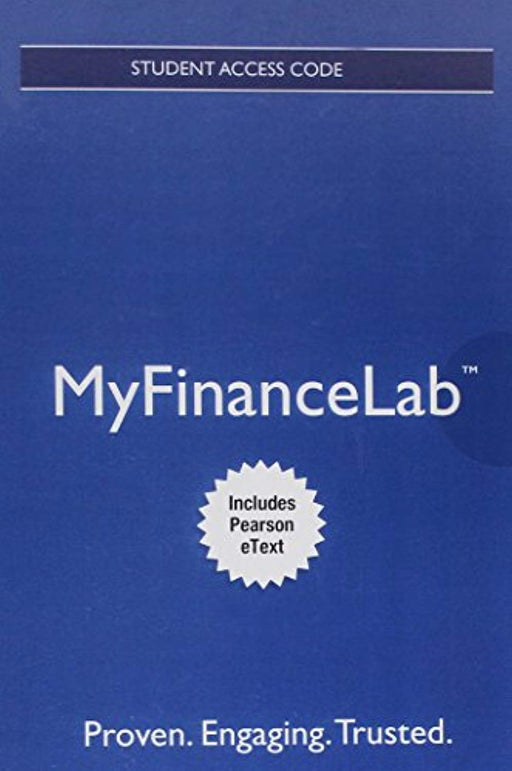 MyLab Finance with Pearson eText -- Access Card -- for Corporate Finance (Myfinancelab), Misc. Supplies, 4 Edition by Berk, Jonathan