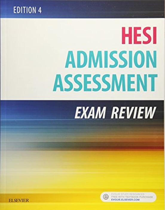 Admission Assessment Exam Review, Paperback, 4 Edition by HESI (Used)