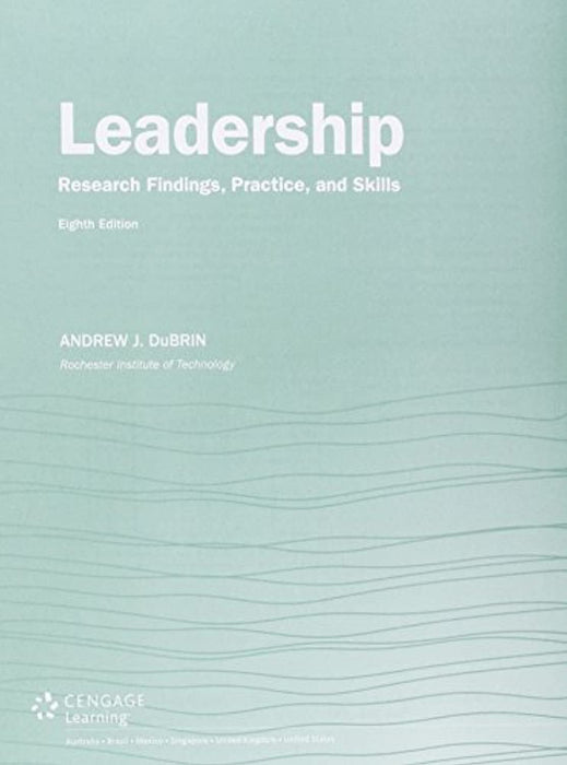 Bundle: Leadership: Research Findings, Practice, and Skills, Loose-Leaf Version, 8th + MindTap Management, 1 term (6 months) Printed Access Card, Product Bundle, 8 Edition by DuBrin, Andrew J. (Used)