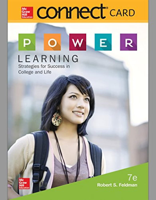 Connect Access Card for P.O.W.E.R. Learning: Strategies for Success in College and Life, Paperback, 7 Edition by Feldman, Robert (Used)