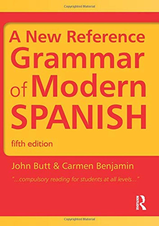 Spanish Grammar Pack: A New Reference Grammar of Modern Spanish (Volume 2), Paperback, Fifth Edition by Butt, John (Used)