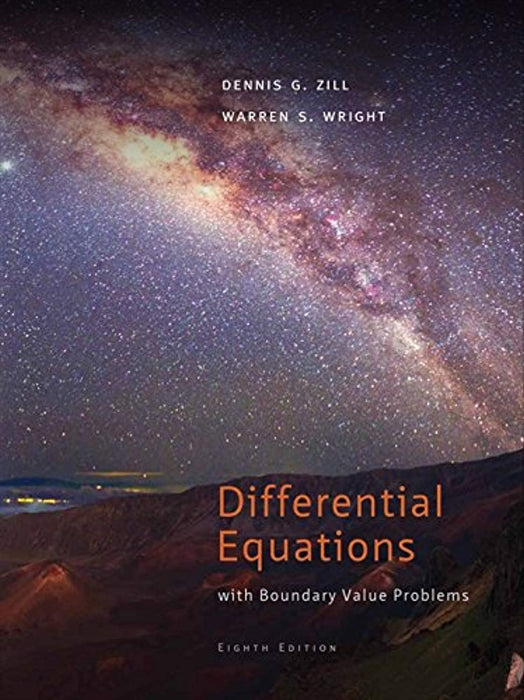 Differential Equations with Boundary-Value Problems, 8th Edition, Hardcover, 8 Edition by Dennis G. Zill (Used)