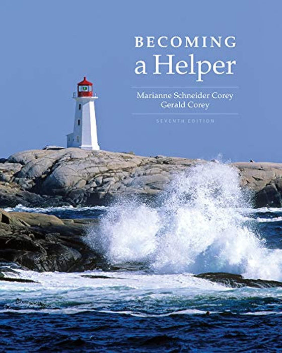 Becoming a Helper, Paperback, 7 Edition by Corey, Marianne Schneider (Used)