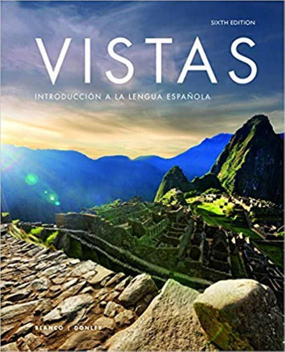 Vistas Introduccion a La Lengua Espanola (6th Edition) - Standalone Book