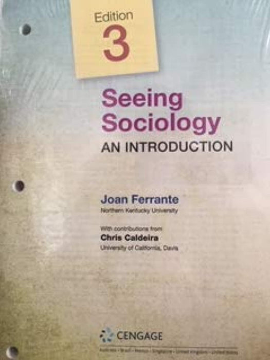Seeing Sociology: An Introduction, Paperback, Enhanced Edition by Ferrante, Joan