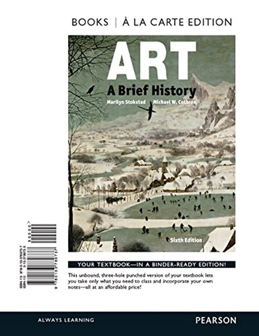 Art: A Brief History -- Books a la Carte (6th Edition)