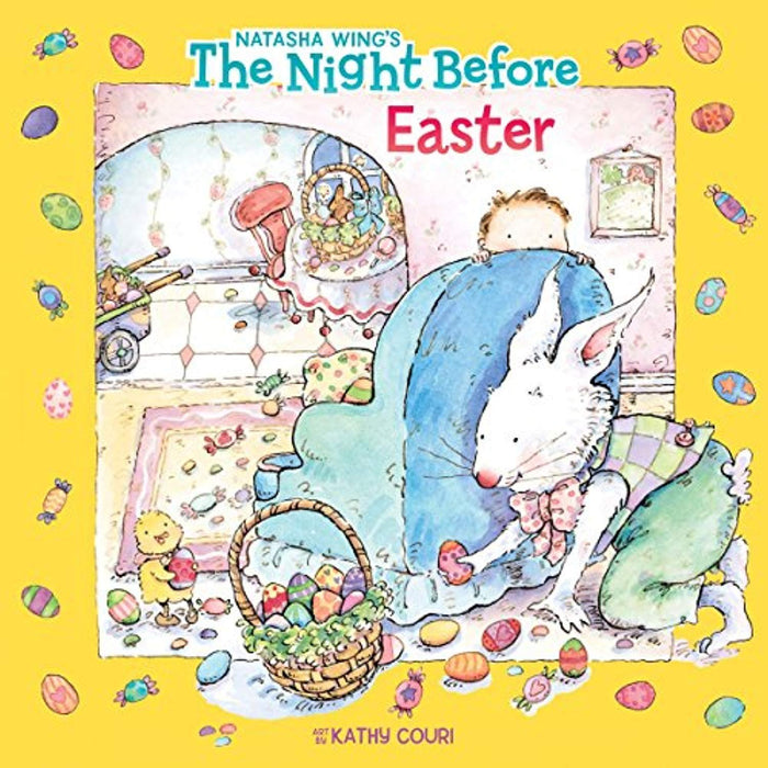 The Night Before Easter, Paperback, Illustrated Edition by Natasha Wing (Used)