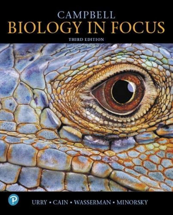 Campbell Biology in Focus, Hardcover, 3 Edition by Urry, Lisa (Used)