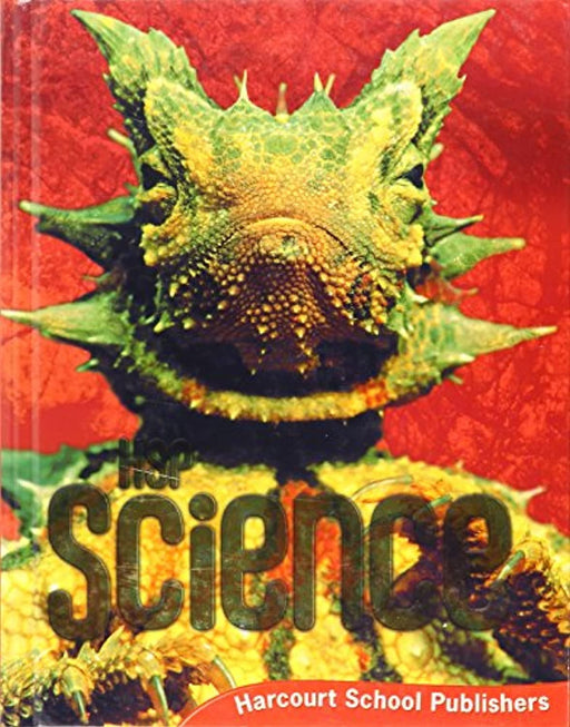 Science, Grade 6, Hardcover, 1 Edition by HARCOURT SCHOOL PUBLISHERS (Used)