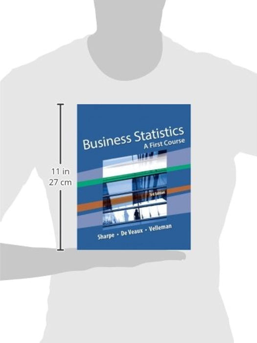 Business Statistics: A First Course, Hardcover, 3 Edition by Sharpe, Norean (Used)