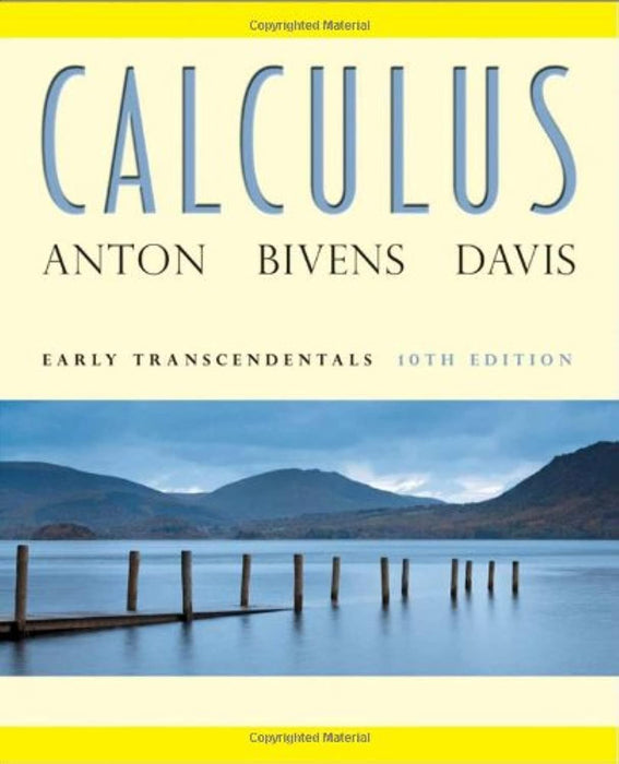 Calculus: Early Transcendentals, 10th Edition