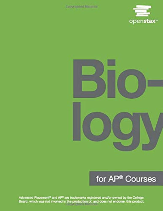 Biology for AP&reg; Courses by OpenStax (hardcover version, full color), Hardcover by Julianne Zedalis (Used)