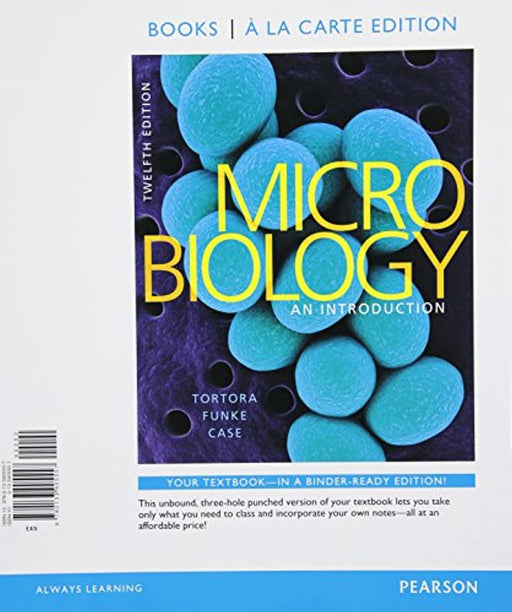 Microbiology: An Introduction, Books a la Carte Plus Mastering Microbiology with eText -- Access Card Package (12th Edition), Loose Leaf, 12 Edition by Tortora, Gerard J.